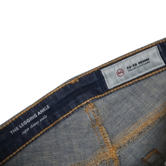 AG Adriano Goldschmied The Legging Ankle Jean Size 25R - Picture 4 of 10